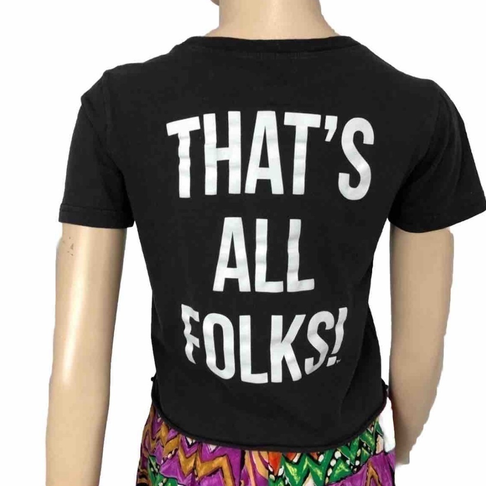 LOONEY TUNES and all related characters and elements & WBE(20s) T-shirt crop top - Picture 3 of 12